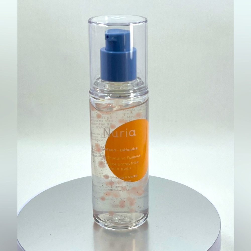 Nuria Defend Skin Shielding Essence w/ Ginseng & Carob found in Asia 1.7 fl NIB
